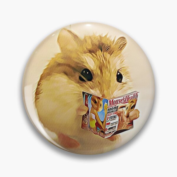 Item preview, little hampter reading magazine designed and sold by gristiannn.