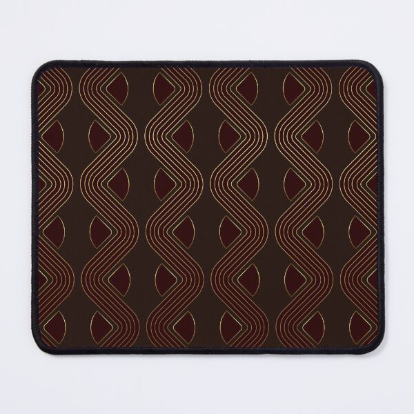 Item preview, Pattern Geometric gold elegant brown designed and sold by Carolina Salazar.