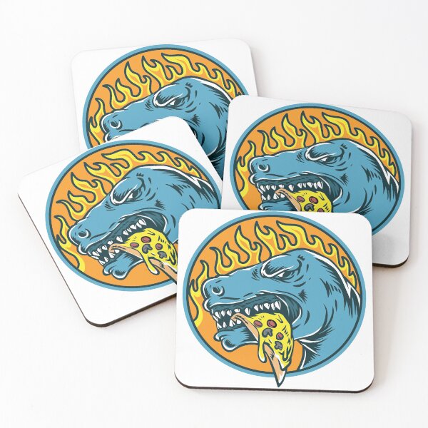 Item preview, Dinosaur Eat Pizza  designed and sold by Si Pakne.