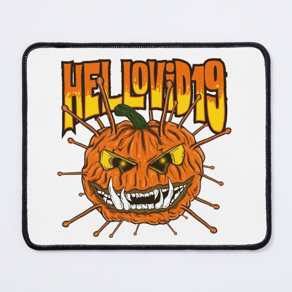 Item preview, halloween pumpkin design edition covid19 designed and sold by goboyart.