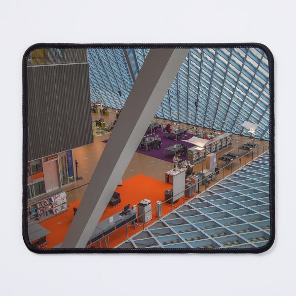 Item preview, USA. Seattle. Public Library. Interior. designed and sold by vadim19.