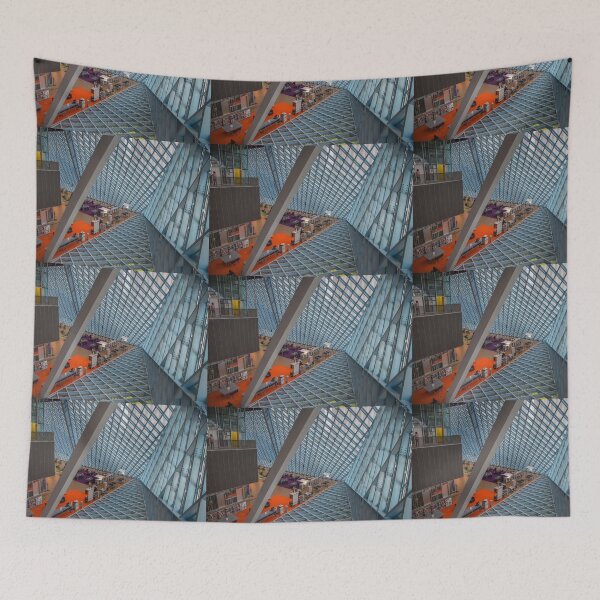Item preview, USA. Seattle. Public Library. Interior. designed and sold by vadim19.