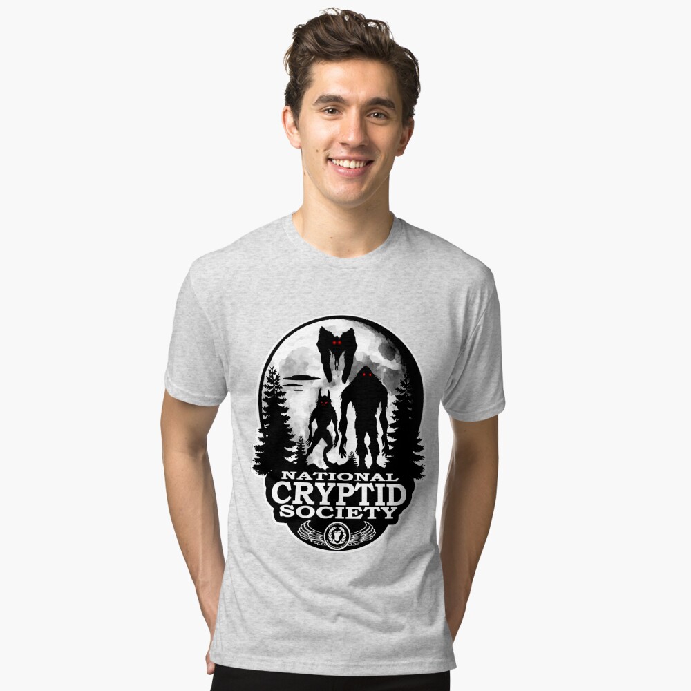 Item preview, Tri-blend T-Shirt designed and sold by NationalCryptid.