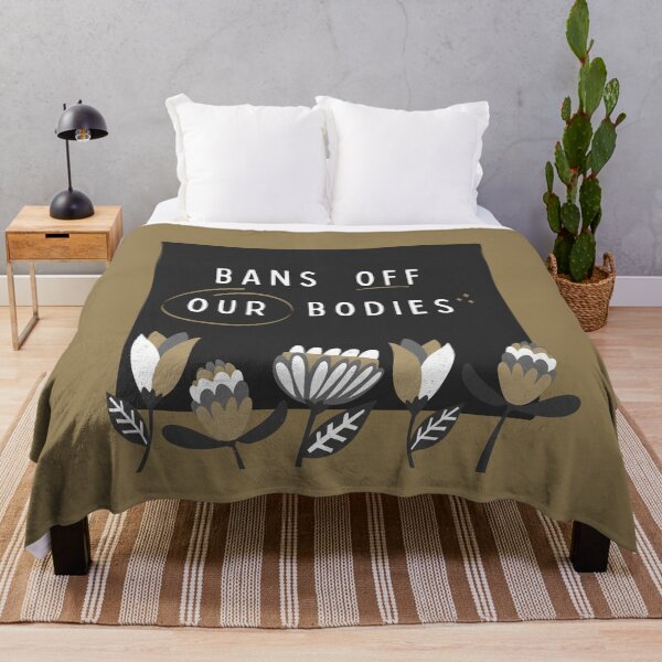 Item preview, Bans Off Our Bodies Flower Design Neutral designed and sold by wakingupvintage.