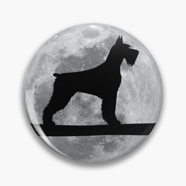Item preview, Giant Schnauzer Dog Night Moon giant schnauzer Lover designed and sold by alaechamlal.