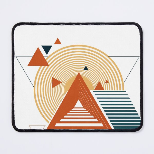 Item preview, Mountain geometric design horizont designed and sold by Carolina Salazar.