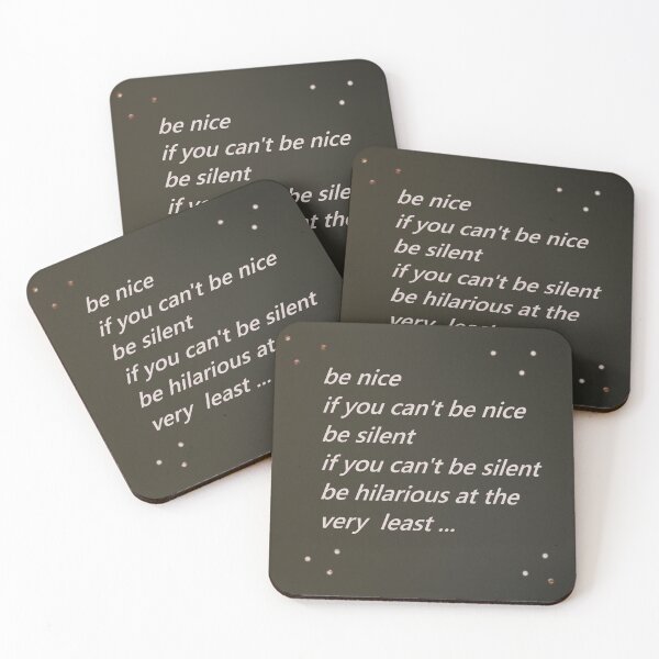 Item preview, Be nice designed and sold by NanaRusty.