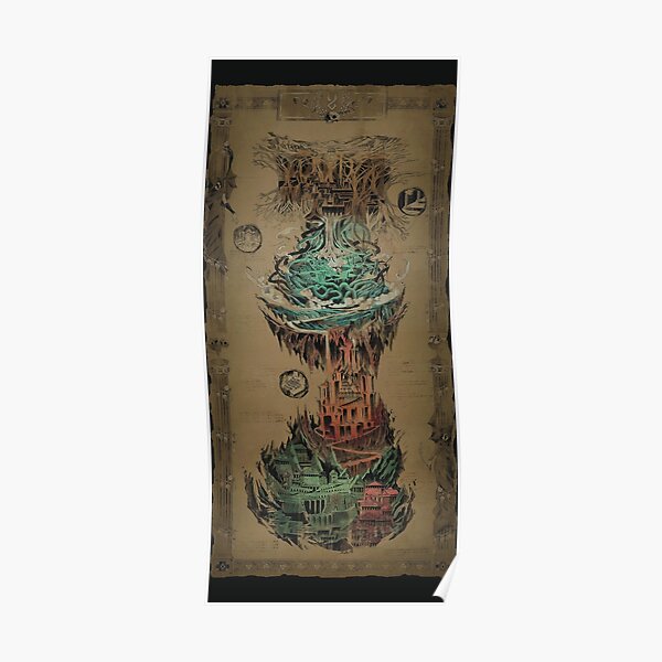 Hades Underworld Map Poster