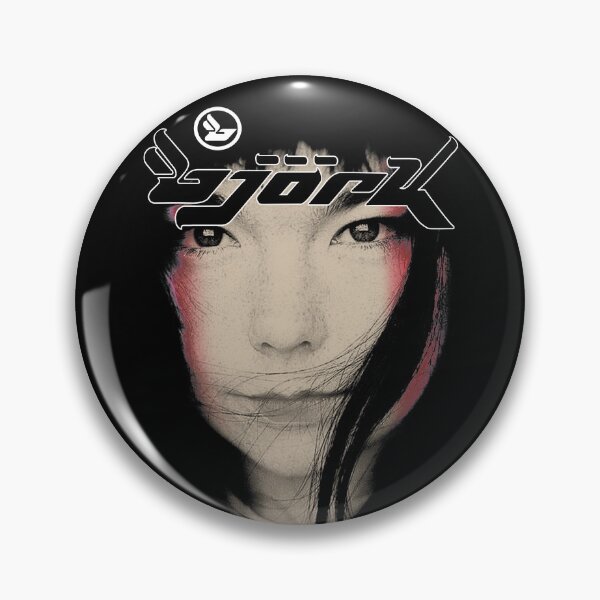 Item preview, Bjork Homogenic Vintage Face Photograph Logo (Black) designed and sold by hypelaboratory.