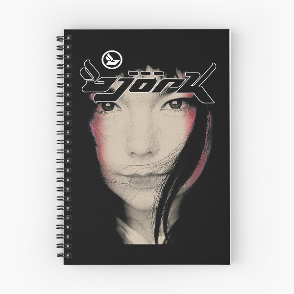 Item preview, Bjork Homogenic Vintage Face Photograph Logo (Black) designed and sold by hypelaboratory.