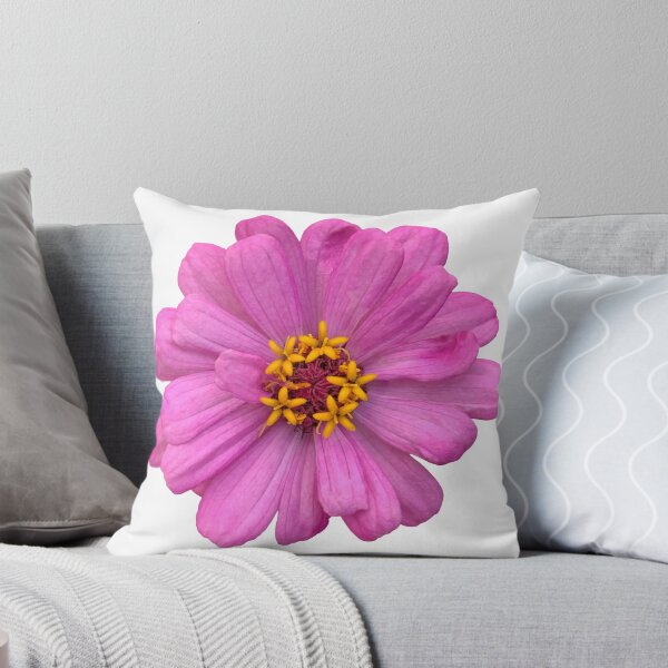 Item preview, Pink Zinnia Flower Still Life Floral Photography designed and sold by CottoVerdi.