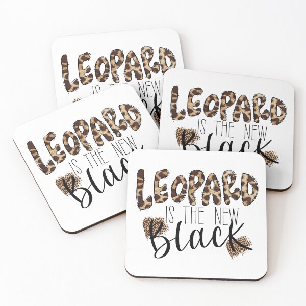Item preview, Leopard is the New Black designed and sold by RobinLynneDes.