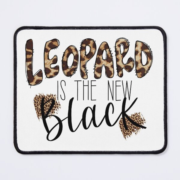 Item preview, Leopard is the New Black designed and sold by RobinLynneDes.