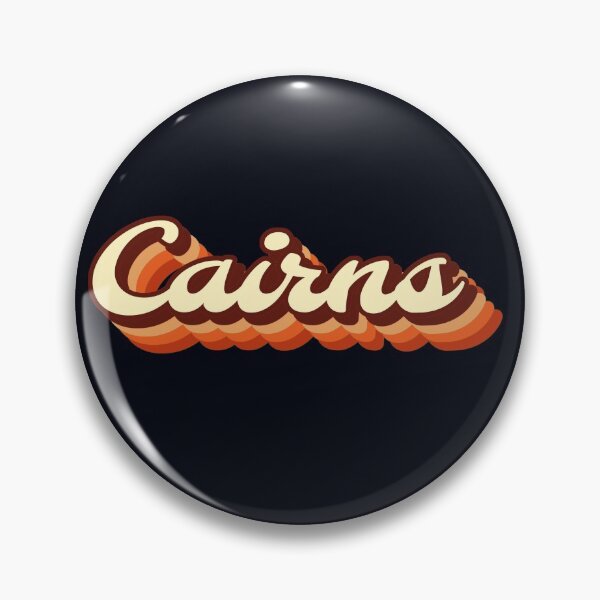 Item preview, Cairns Australia - 70s Retro Vintage Aesthetic Typography designed and sold by artbyvicky.