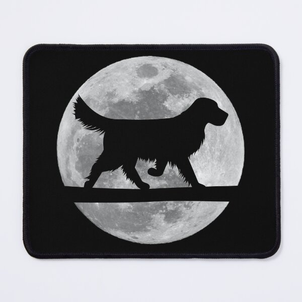 Item preview, Golden Retriever Dog Night Moon golden retriever Lover designed and sold by alaechamlal.
