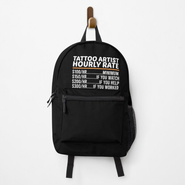 Item preview, Funny Tattoo Artist Hourly Rate designed and sold by ZOHANATION.