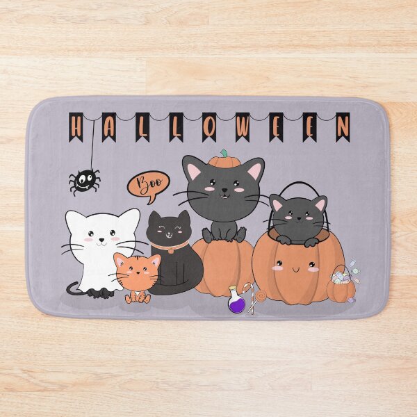 Item preview, Happy Halloween Cats designed and sold by smoochugs.