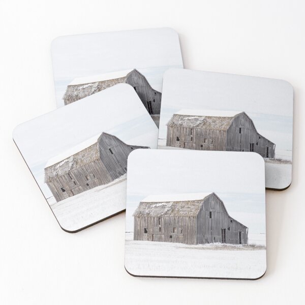 Item preview, Farm barn in winter designed and sold by Shawa Shop.