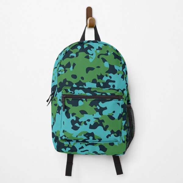 Aperçu de l'œuvre paon paon couleurs camouflage créée et vendue par Sama-dee.