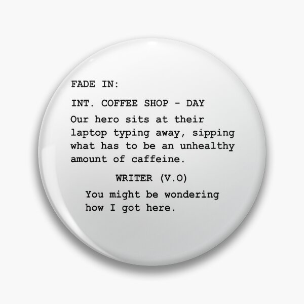 Item preview, Gift for Screenwriter – Funny Coffee Shop Scene designed and sold by TrndSttr.