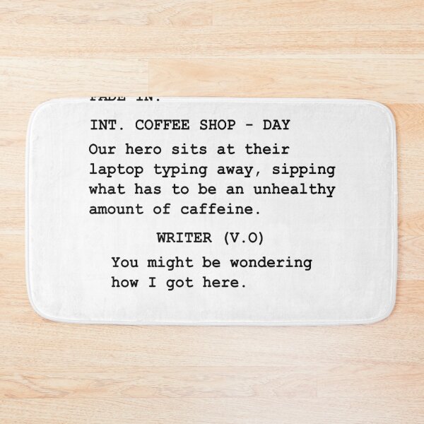 Item preview, Gift for Screenwriter – Funny Coffee Shop Scene designed and sold by TrndSttr.