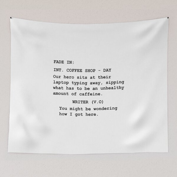 Item preview, Gift for Screenwriter – Funny Coffee Shop Scene designed and sold by TrndSttr.