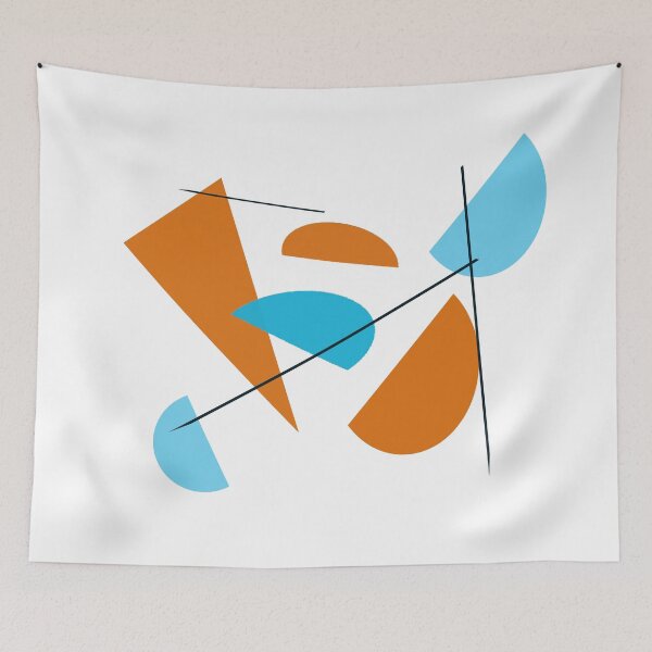 Item preview, Just Orange and Blue designed and sold by Jenie Yolland.