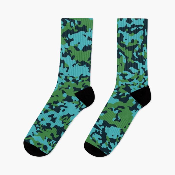 Item preview, peacocking peacock colors camouflage designed and sold by Sama-dee.