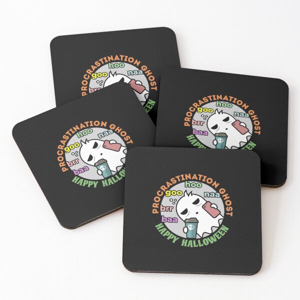 Item preview, Halloween Cute Ghost | Procrastinating designed and sold by BoldTigerDesign.