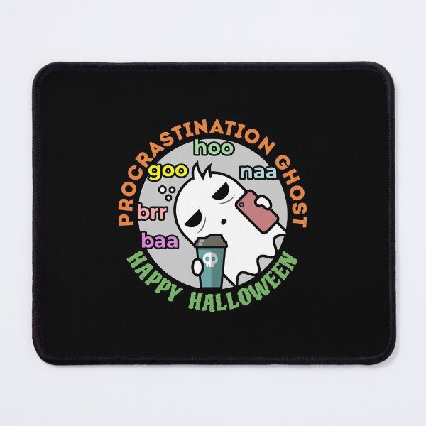 Item preview, Halloween Cute Ghost | Procrastinating designed and sold by BoldTigerDesign.