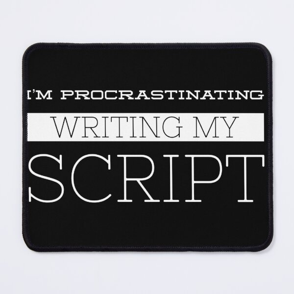 Item preview, Funny Screenwriter Procrastinating Gift designed and sold by TrndSttr.