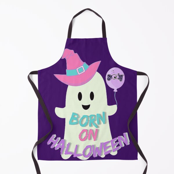 Item preview, Born on Spooky Halloween Lettering Spooky Halloween  Vintage Halloween, Kawaii Carved Pumpkin Vibes,Witches Brew And All Things Halloween designed and sold by Adri Barnard.