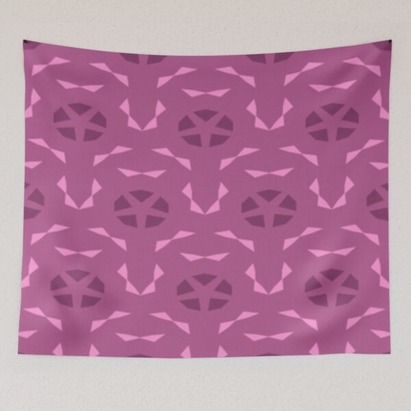 Item preview, Retro Purple Geometric Trellis Type Repeating Pattern designed and sold by Sheepherder120.