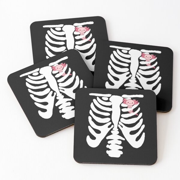 Item preview, Skeleton Halloween Axolotl designed and sold by TheUnknown93.