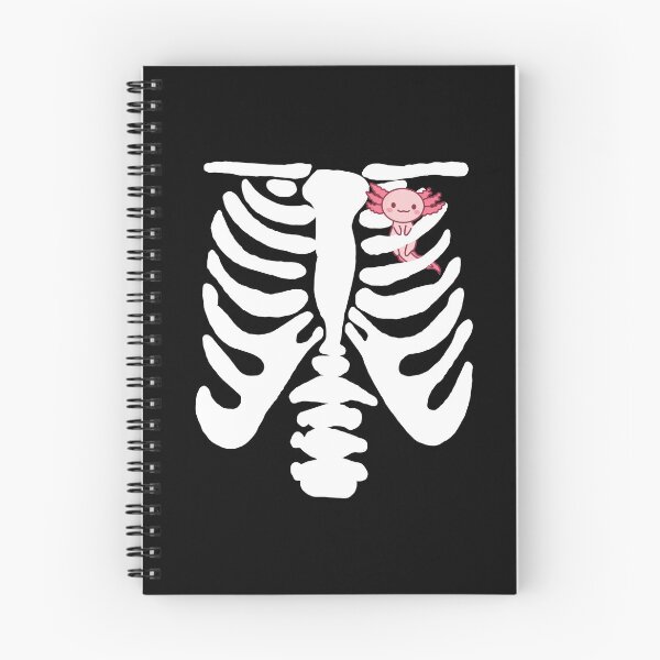 Item preview, Skeleton Halloween Axolotl designed and sold by TheUnknown93.