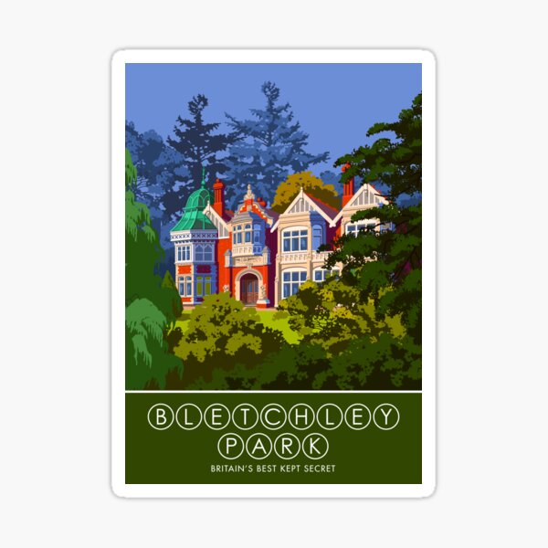 Bletchley Park Sticker