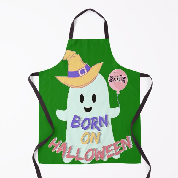 Item preview, Born on Spooky Halloween Lettering Spooky Halloween  Vintage Halloween, Kawaii Carved Pumpkin Vibes,Witches Brew And All Things Halloween designed and sold by Adri Barnard.