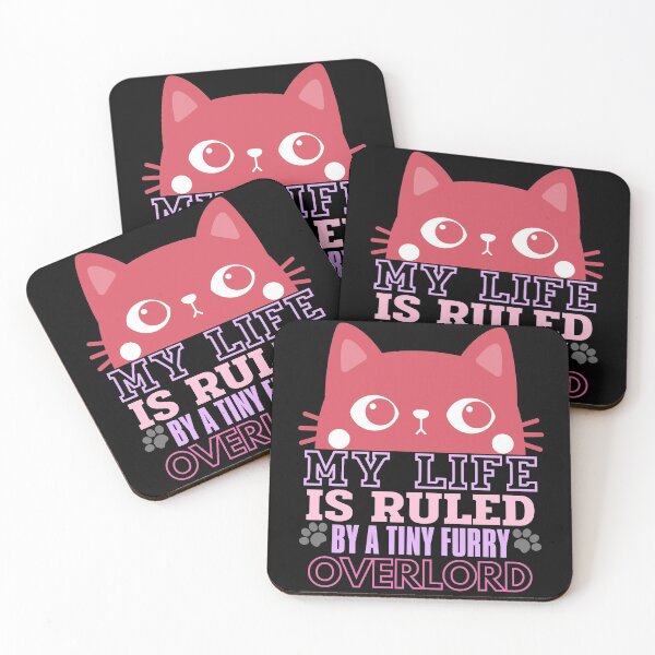 Item preview, My Life Is Ruled By A Tiny Furry Overlord designed and sold by Anupol.