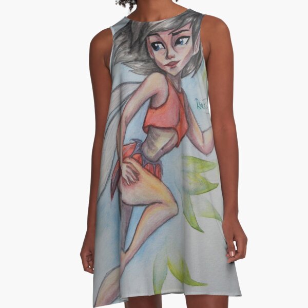 Ferngully A-Line Dress