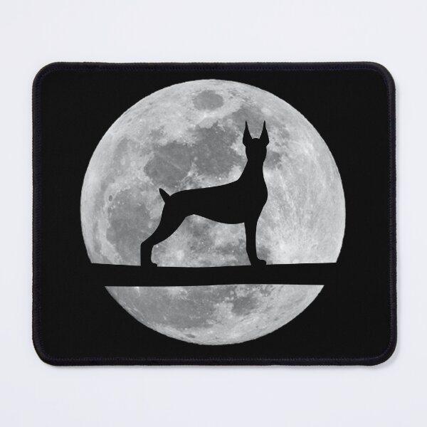 Item preview, Doberman Dog Night Moon doberman Lover designed and sold by alaechamlal.