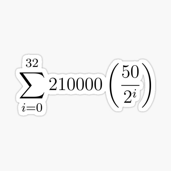 Item preview, Bitcoin supply formula designed and sold by mrmx.