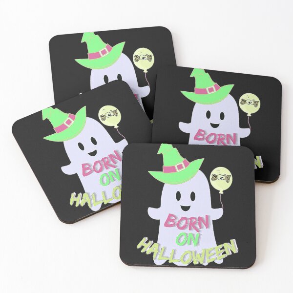 Item preview, Born on Spooky Halloween Lettering Spooky Halloween  Vintage Halloween, Kawaii Carved Pumpkin Vibes,Witches Brew And All Things Halloween designed and sold by Adri Barnard.