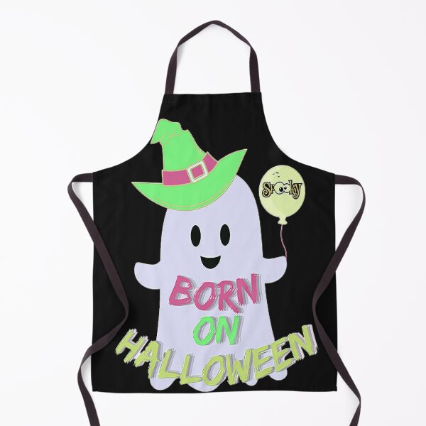 Item preview, Born on Spooky Halloween Lettering Spooky Halloween  Vintage Halloween, Kawaii Carved Pumpkin Vibes,Witches Brew And All Things Halloween designed and sold by Adri Barnard.