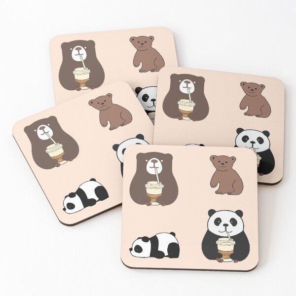 Item preview, Mom And Baby Bear, Panda Collection designed and sold by Artbysaeme.