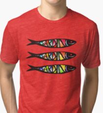 Sardine. Tri-blend T-Shirt