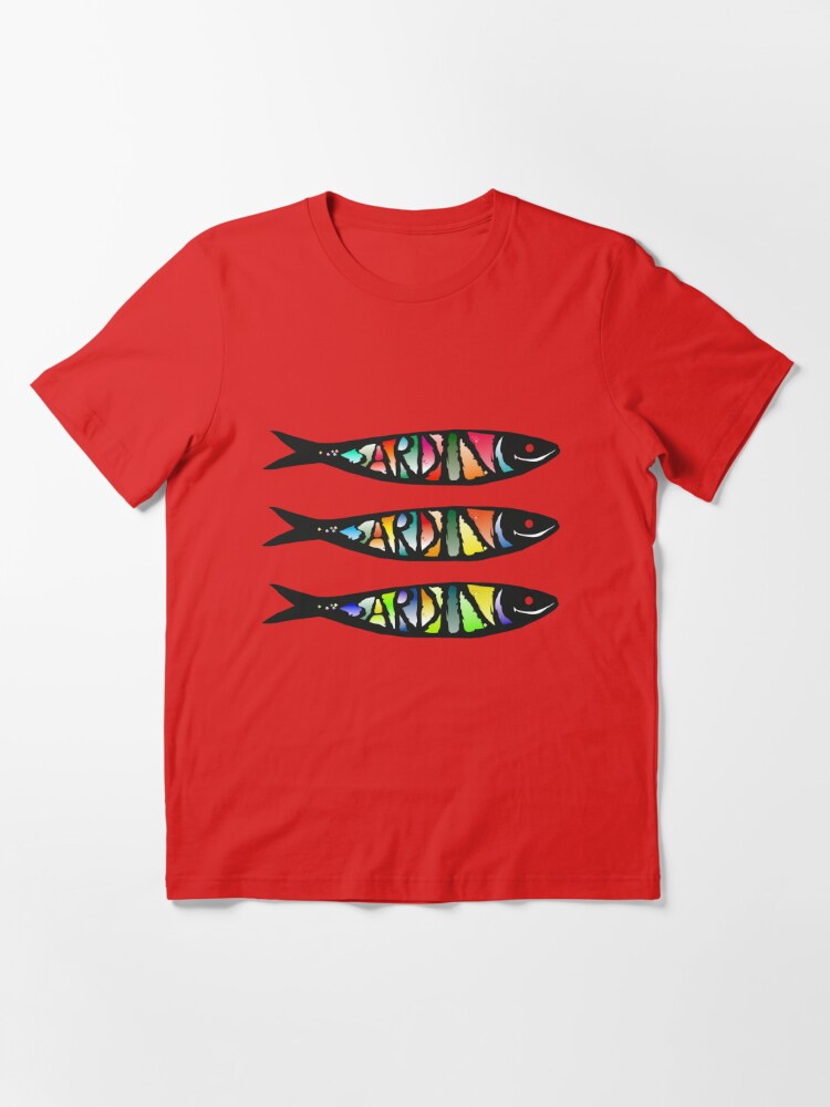 t shirt sardine