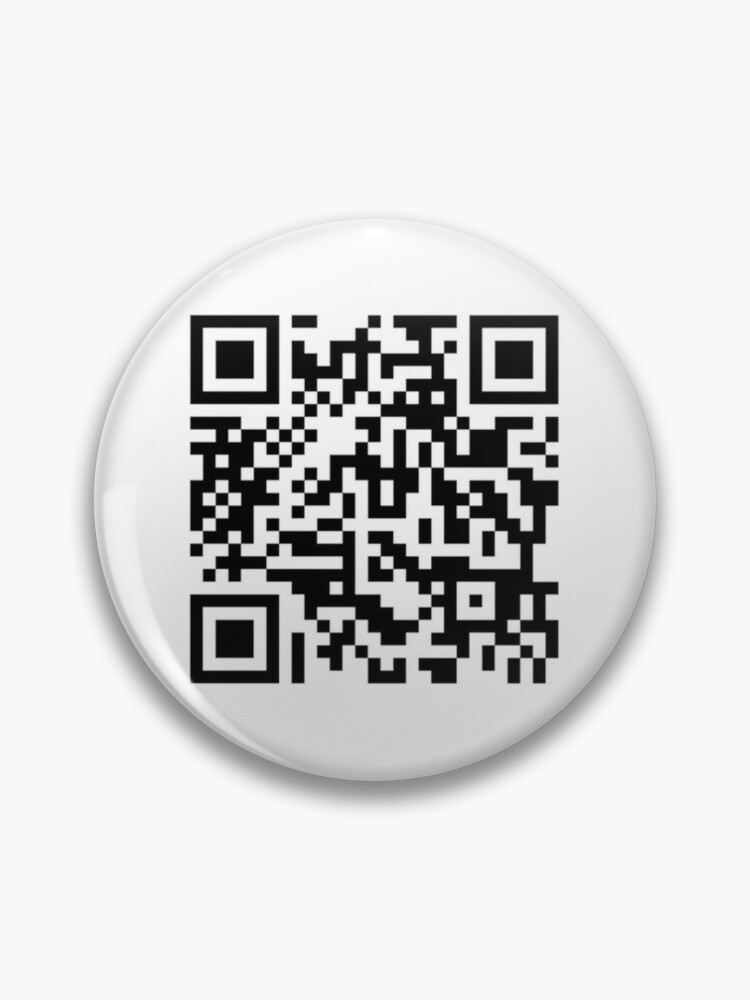 Rick Roll Your Friends! QR code that links to Rick Astley's “Never Gonna  Give You Up”  music video Spiral Notebook for Sale by ApexFibers