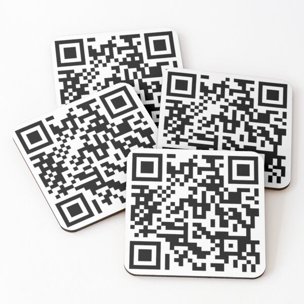 Item preview, RickRoll QR code for pranks designed and sold by ZentropyArt.