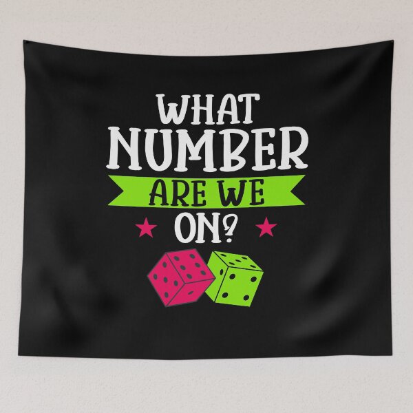 Item preview, What Number Are We On Funny Bunco Night designed and sold by MagicSD Designs.