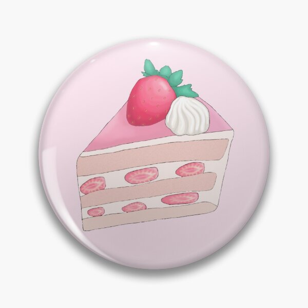 Item preview, Strawberry cake designed and sold by Famjoillustrate.